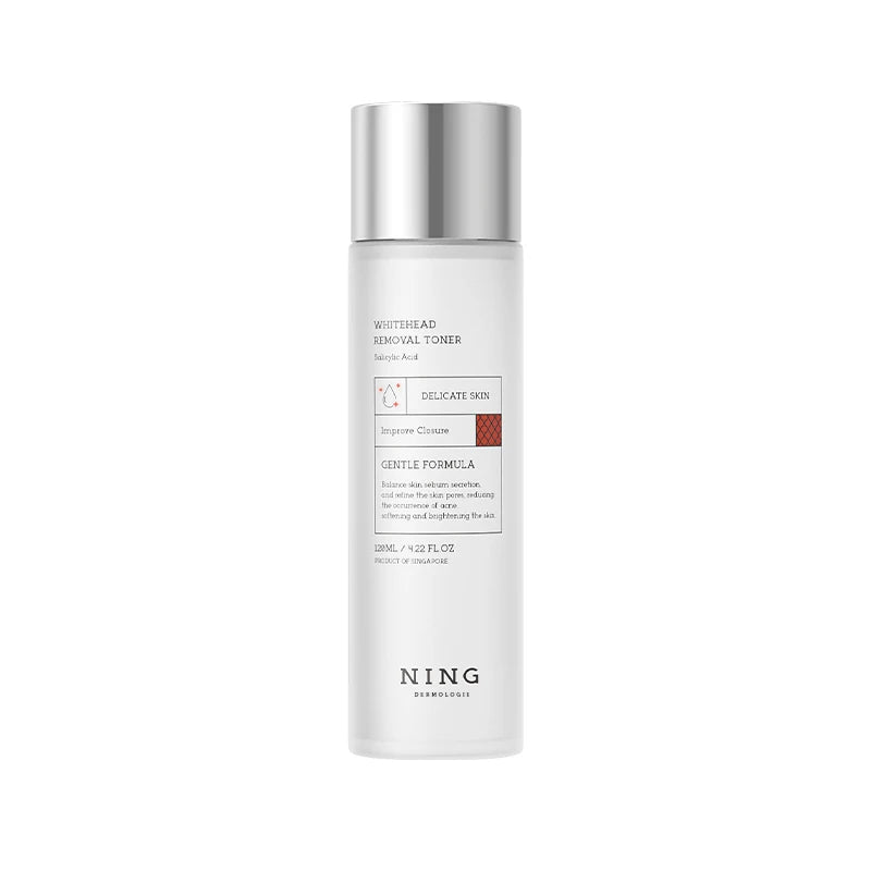 NING WHITEHEAD REMOVAL TONER MINIMIZES PORES REDUCES BLACKHEADS Qme 120ml