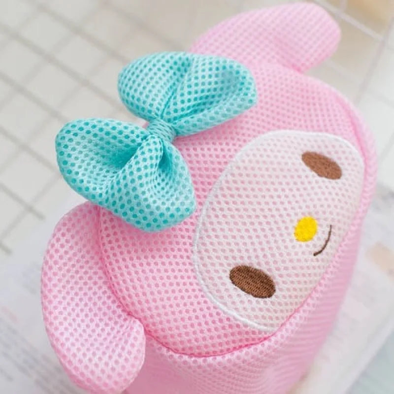 Hello Kitty Cartoon Mesh Bra Laundry Bag Laundry Basket Lingerie Mesh Bag Mesh Laundry Bag to Prevent Deformation Qme
