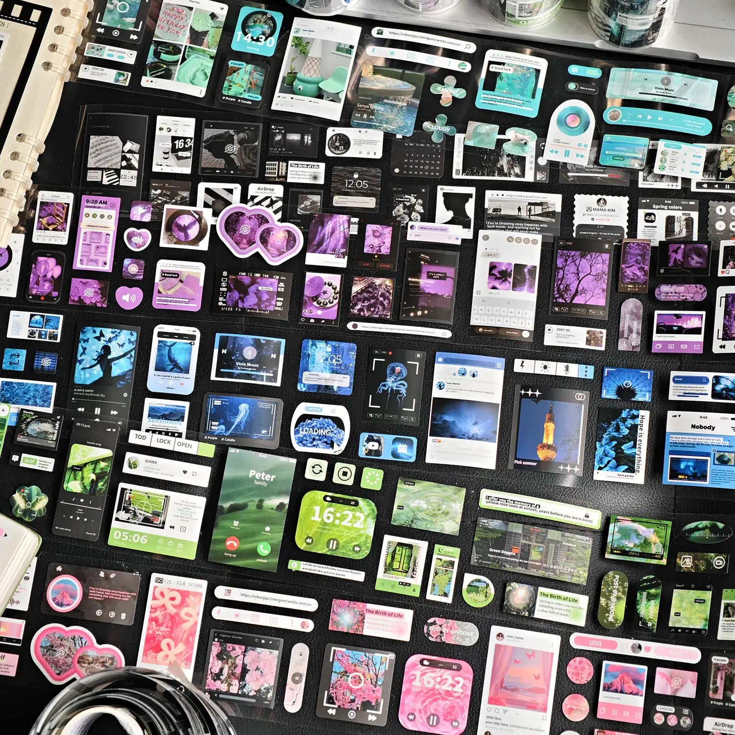 6x200cm Movie Film Theme Landscape Washi Tape DIY Scrapbooking Collage Junk Journal Sticker Hand Account Label Masking Tape Qme