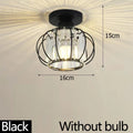 Modern luxury crystal E27 ceiling light, dining room, bedroom, corridor, entrance, staircase, kitchen lighting fixtures Qme Black-A