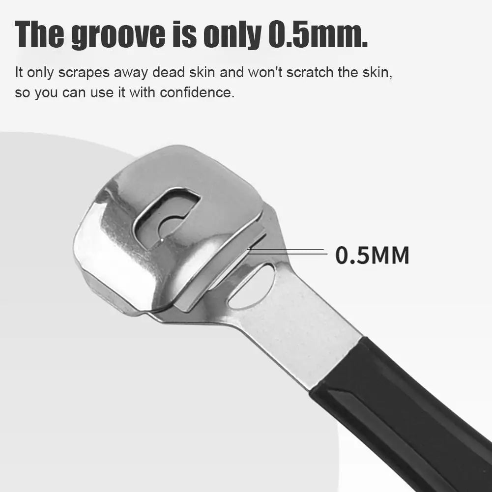 Stainless Steel Callus Shaver Remover Blade Pedicure Razor Feet Hands Qme