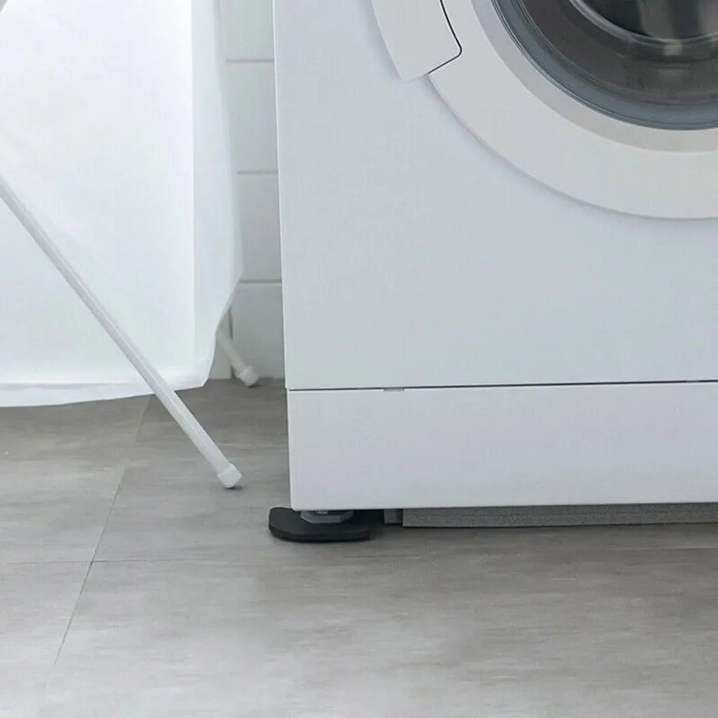 4Pcs Washing Machine Anti Vibration Pad Non Slip Shock Mute Foot Feet Tailorable Mat Refrigerator Floor Furniture Protectors Qme