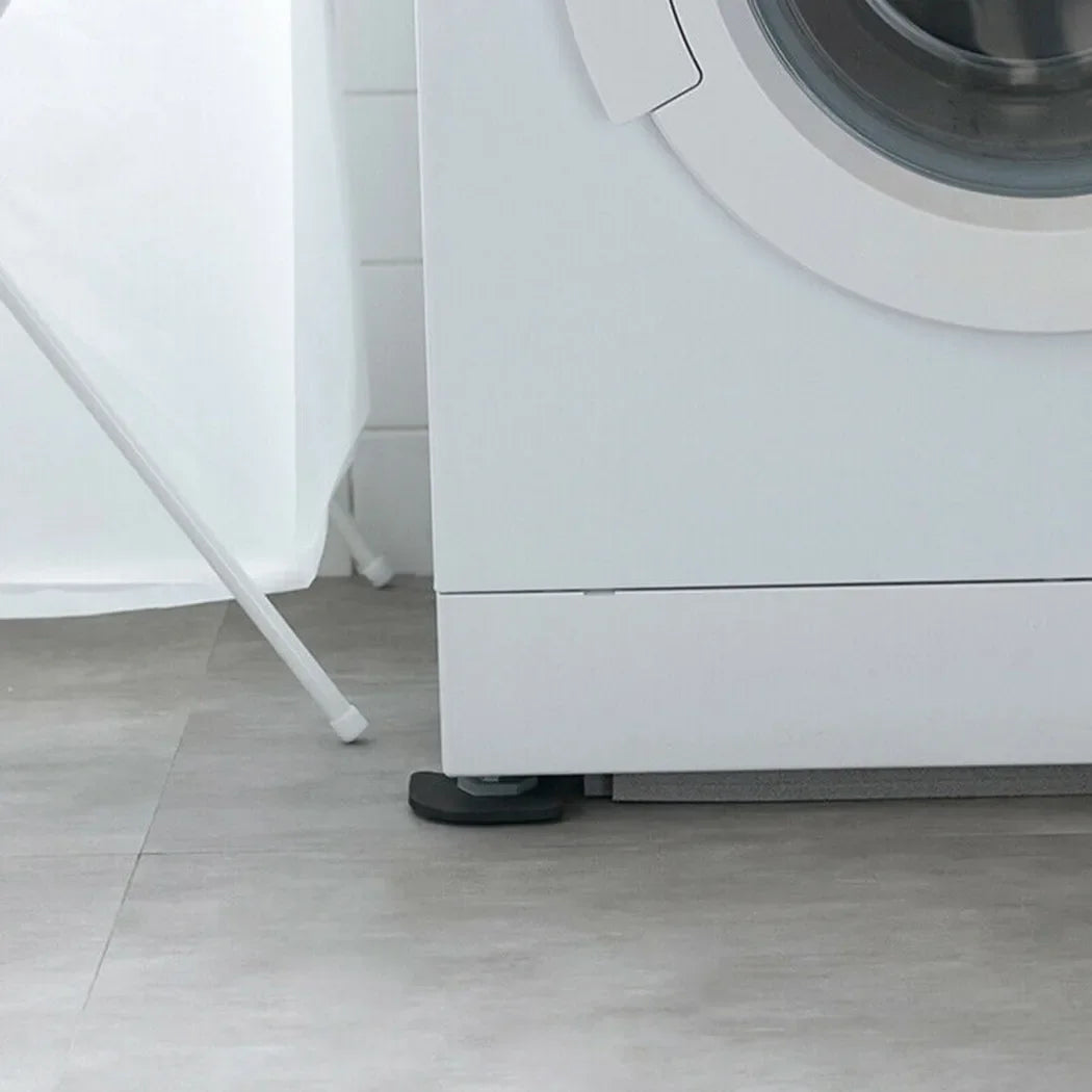4Pcs Washing Machine Anti Vibration Pad Non Slip Shock Mute Foot Feet Tailorable Mat Refrigerator Floor Furniture Protectors Qme
