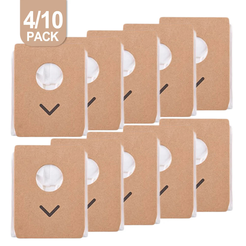 4/10Pack Dust Bags For Eureka Stylus For Elite NEC490BL Cordless Vacuum Cleaner 3L Large Capacity Replacement Dust Bag Qme
