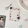 Cute Protective Pendant Card Organizer Gifts Colorful Star Photocard Qme A3