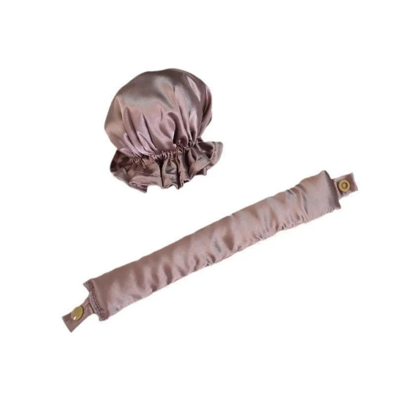 Heatless Curling Rod No Heat Hair Curler Silk Curls Soft Rollers Qme Purple China Mainland