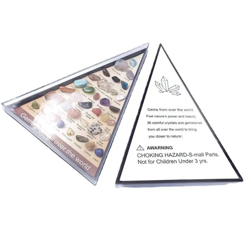 Gemstone Quartz Crystal Chakra Healing Stones Crystals Hexagon Rose Qme