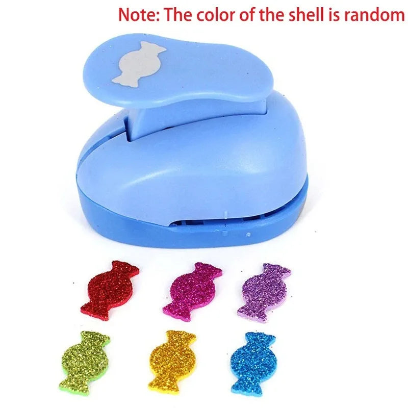 Flower Punch Furador 5*3*4.5cm Diy Paper Cut Eva Foam Maker Puncher Scrapbooking Labor Saving for Hole Punch Embossing Qme L