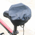 Waterproof Dustproof Bike Saddle Cover Mountain Road Bikes UV Qme black
