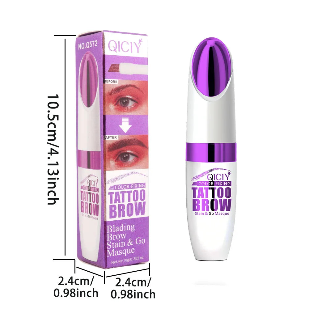 Long Lasting Tear Off Eyebrow Adhesive Waterproof Sweat Proof Qme