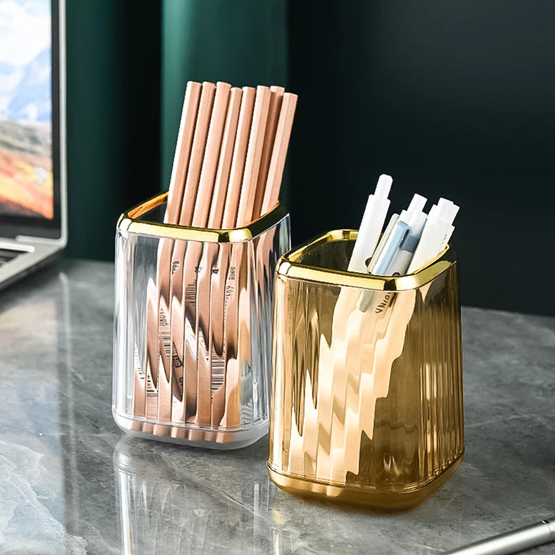 Office Pen Case Make Up Brushes Organizer Lipstick Sundries Holder Qme