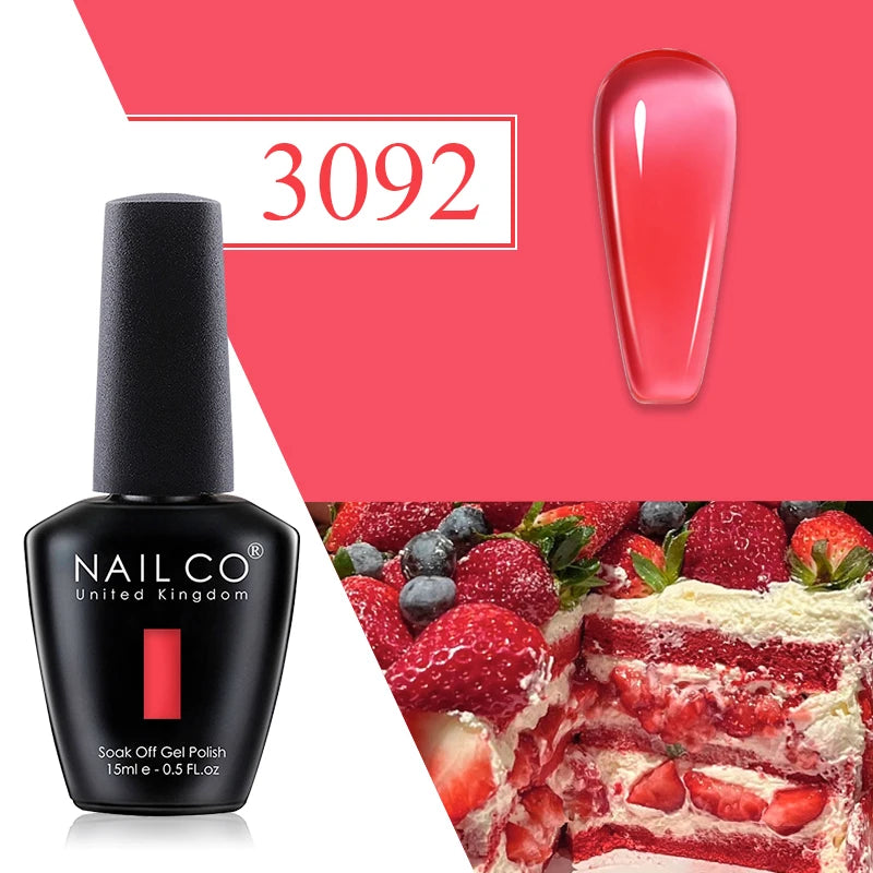 NAILCO Springsummer Hybrid Gel Nail Polish Semi-permanent UV Varnish