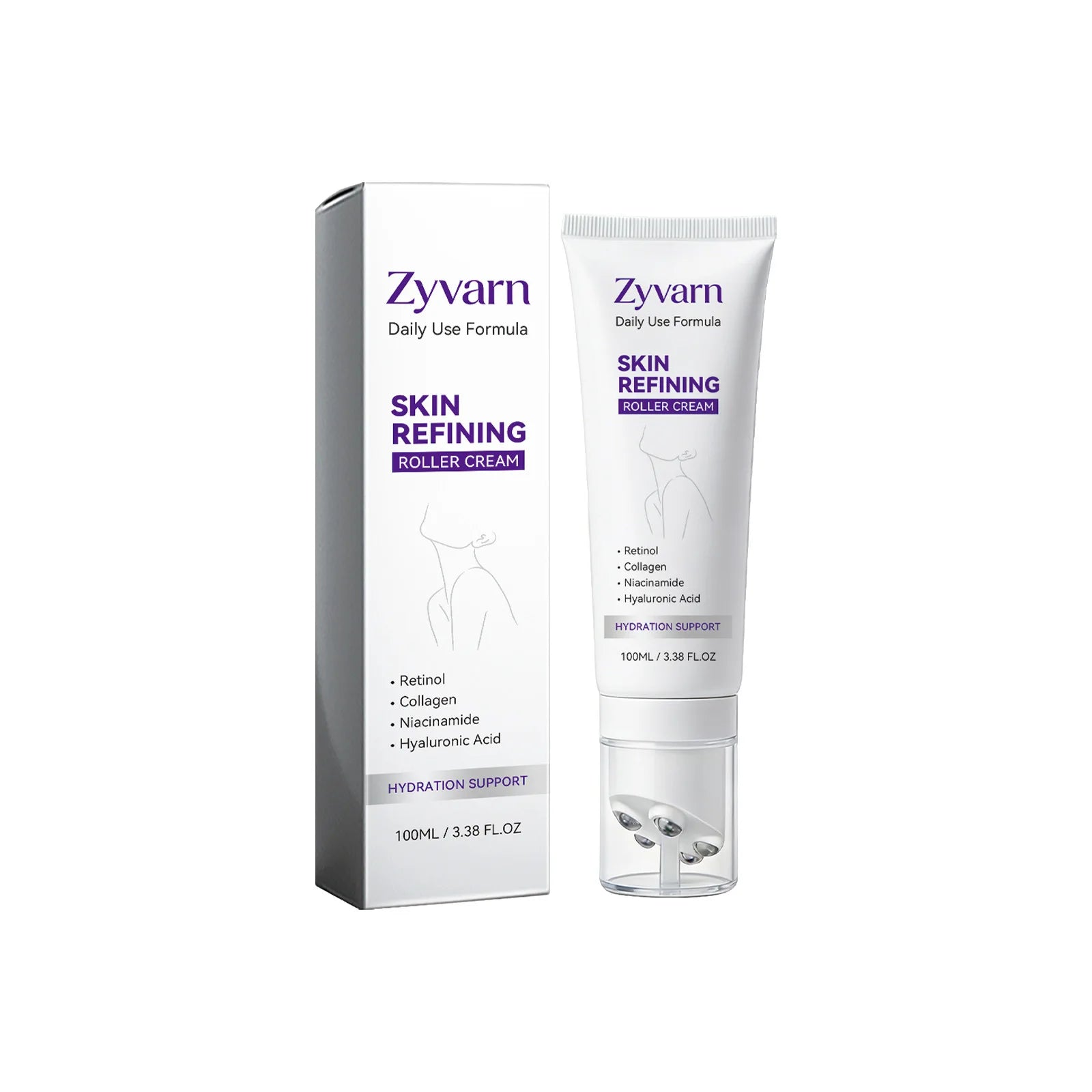 Rolling Facial Care Cream Pdrn Body Lotion Built-in Massager Qme Face cream 100ml