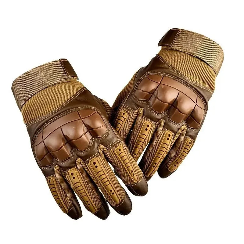 1PCS Tactical Full Finger Sports Outdoor Military Multifunctional Anti-slip Touchscreen Motorcycle Riding Gloves Qme