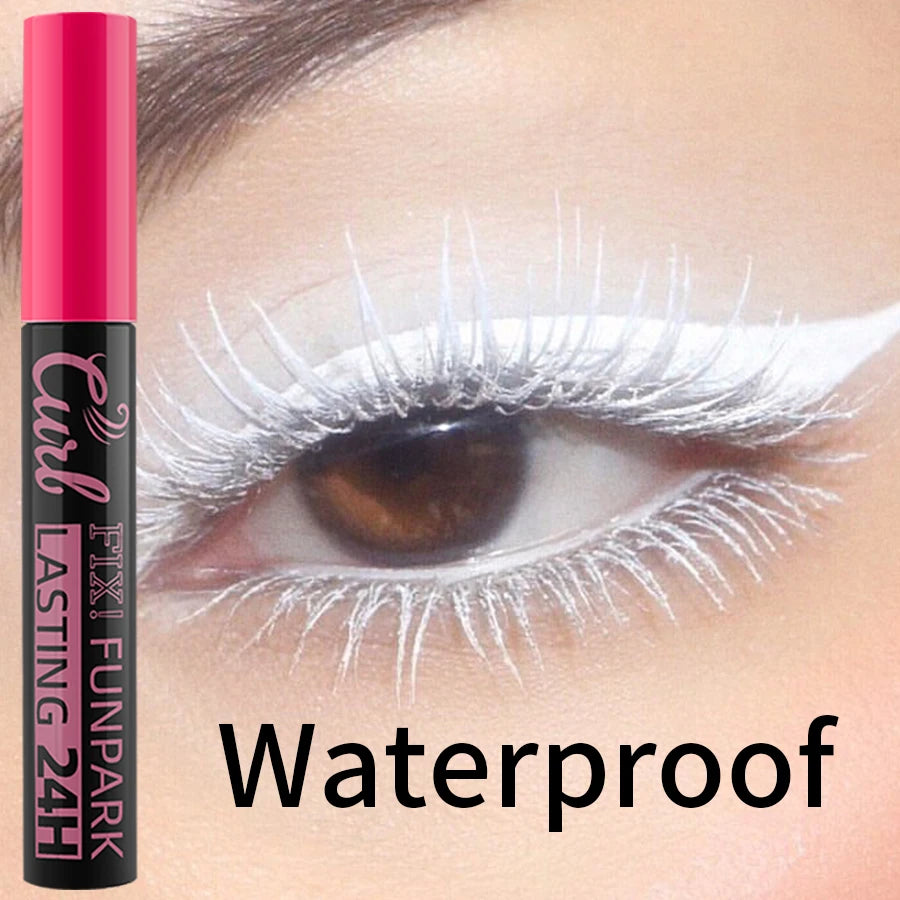 9 Mascara Thick Curl Waterproof Natural Eyelash Long Lasting Blue Qme