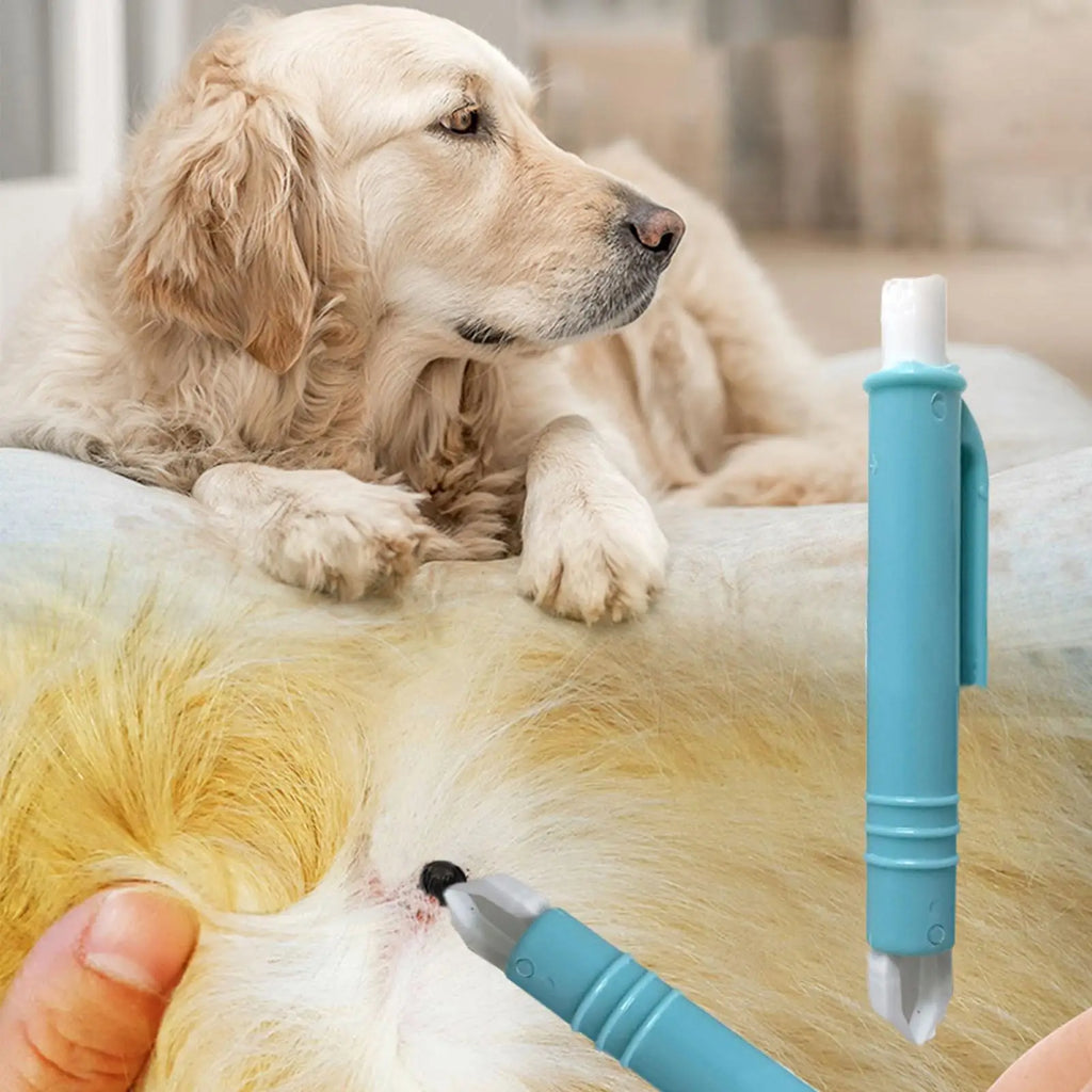 Tick Remover Dogs Cats Durable Pet Accessories Supplies Removing Qme
