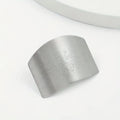 1/2PCS Stainless Steel Finger Guard Anti-cut Hand Protector Safe Slice Vegetable Cutting Safety Tool Kitchen Gadget Qme Silver 2PCS
