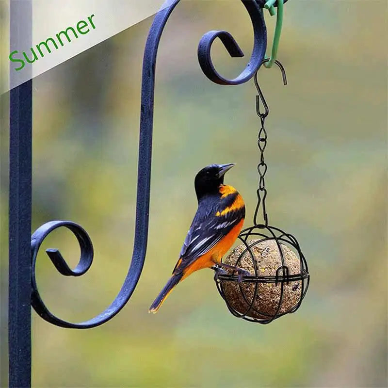 Bird Feeder Hanging Chain Squirrel Proof Outdoor Garden Birds Qme