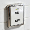 1PCS Clear Transparent Light Switchs Label Sticker Waterproof Switchs Panel Labels For Home Office Bedroom Kitchen Qme 1pcs