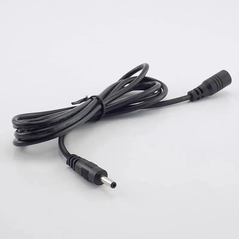 10M Extension Power Cord DC 5V 2A Power Cable 3.5mmx1.35mm Male to Female Adapter for CCTV Camera Led Light Strip D5 Qme