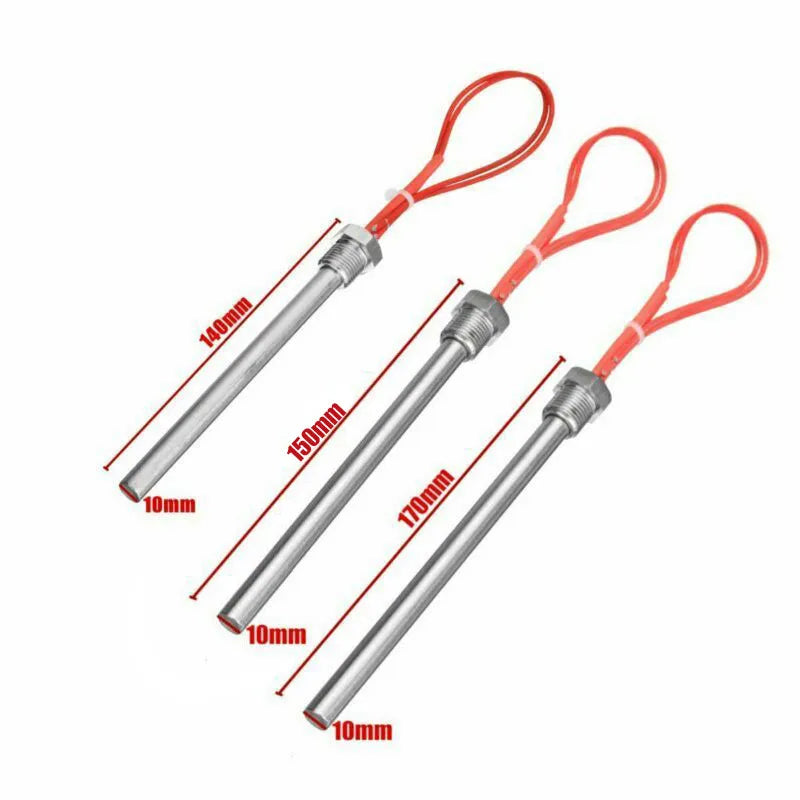 220V Igniter Hot Rod Lgniter Hot Rod Wood Pellet Heating Tube Fireplace Grill Stove Part 300W / 350W Fireplace Parts Replacement Qme