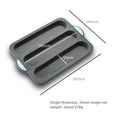 Silicone Baking Mold 3 8 Grid Nonstick Loaf Pan Resistant Bakeware Qme 3 grid Stick Mold