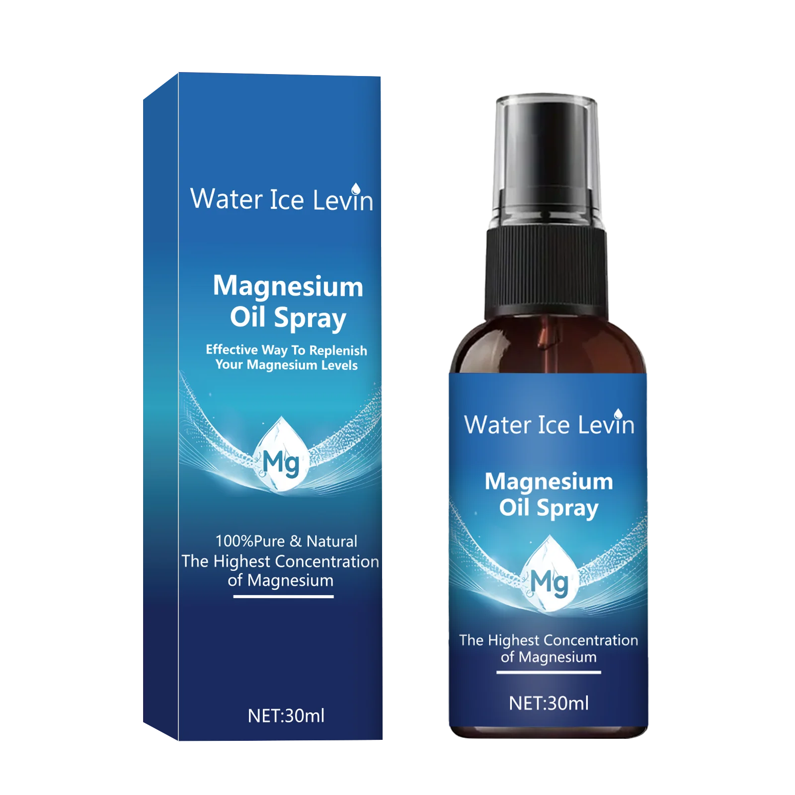 Magnesium Oil Spray face and body skin care essential oil moisturizing massage essential oil Qme 1pcs