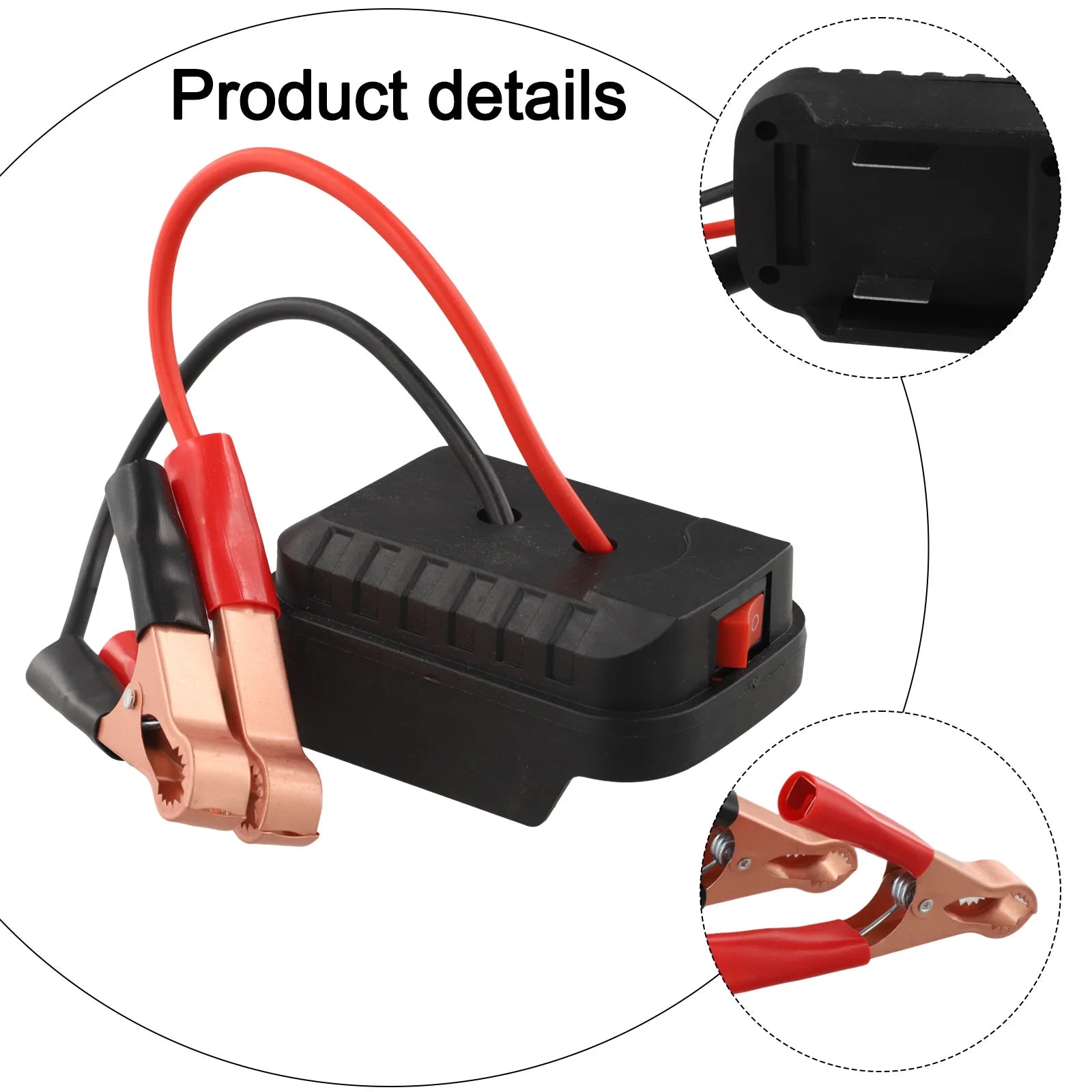 1 Pc A3/ 2106 Car Battery Jump Starter Jump Box Lithium Battery Converter Dual USB Ports For Vehicle Starting Car Jump Starter Qme