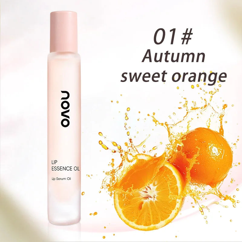 Squalane Hydrating Lip Serum Oil Long-lasting Moisture Non-greasy Qme 01