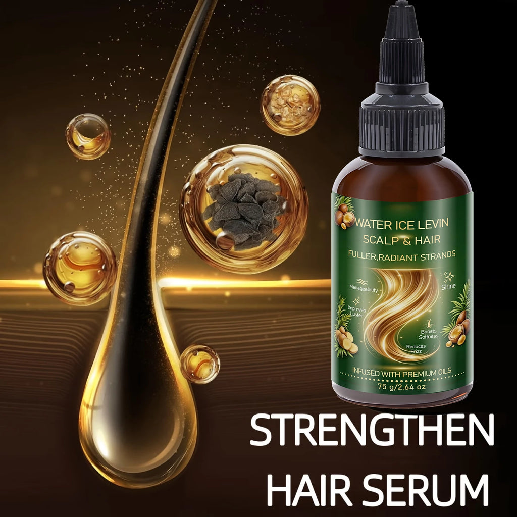 Premium Infused Hair Oil with Biotin & Keratin, Reduce Frizz Boost Soft Shiny Hair Qme