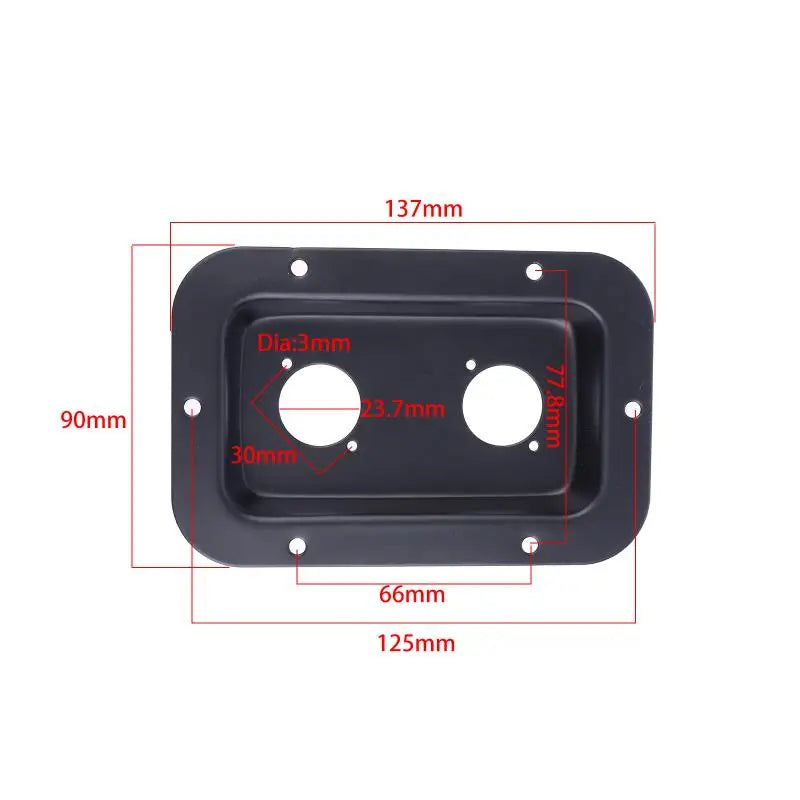 XLR Speaker Jack Plate Custom Loudspeaker Dish Board Reliable Audio Qme