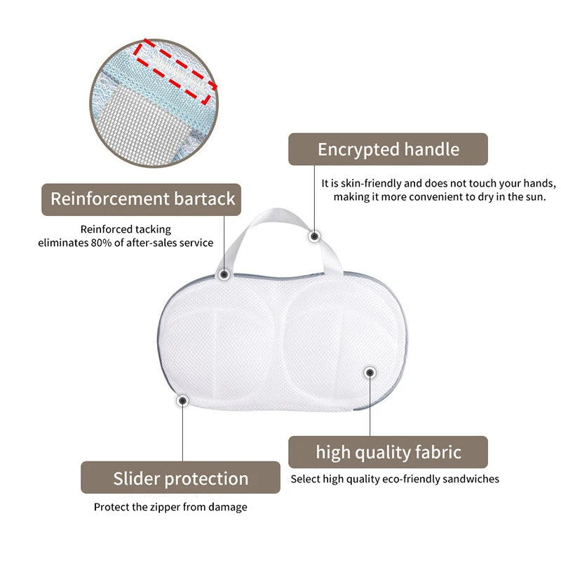 Anti Deformation Mesh Pocket Special Washing Machine Bra Laundry Bag Qme