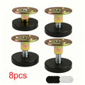 Adjustable Iron Bed Frame Anti-Shake Tool, 30-44mm, Wall Protection, Easy Install, Modern Design, 100kg Weight Capacity Qme 8pcs