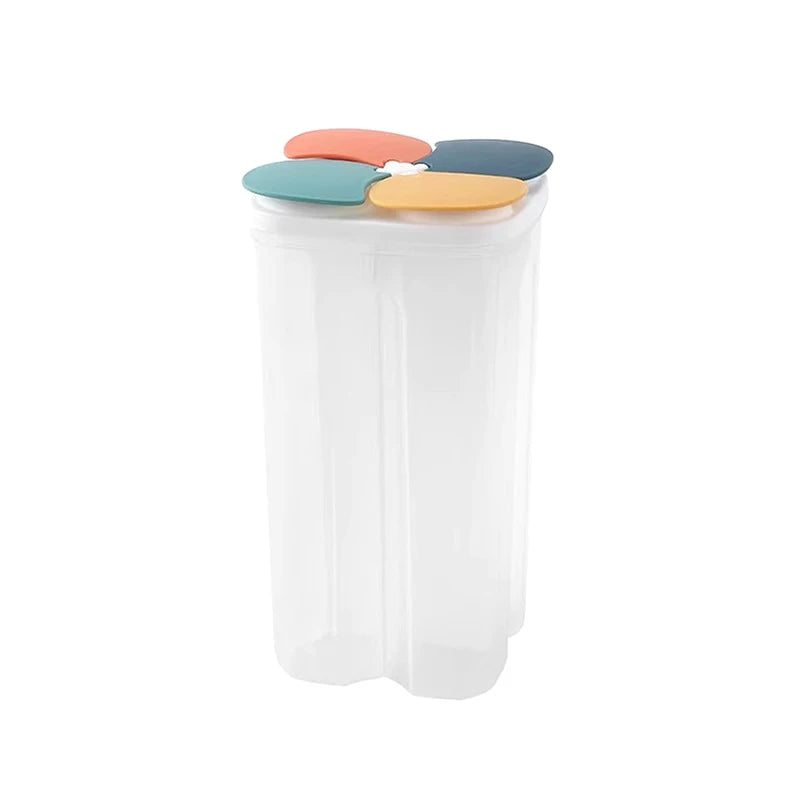 Four Grains Transparent Storage Crisper Kitchen Supplies Qme