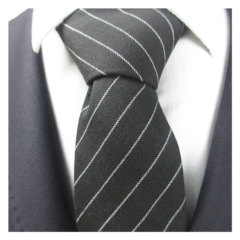 Fashion Cotton Neck Ties Men Women Casual Stripe Tie Boys Girls Suits Qme RT1