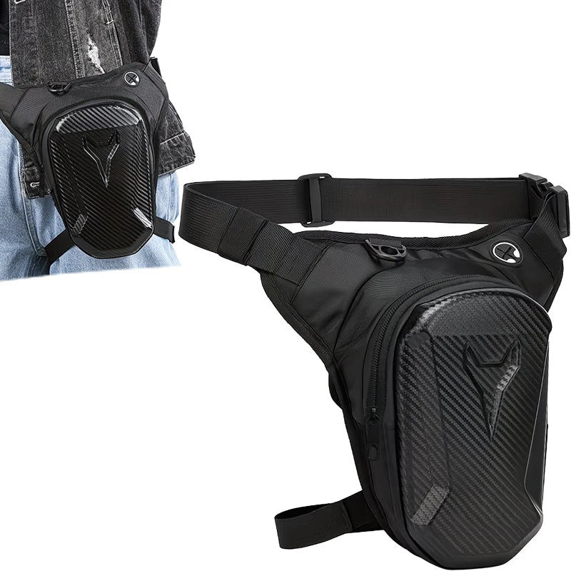 Motorcycle Cycling Thigh Waterproof Tactical Leg Bag Outdoor Qme