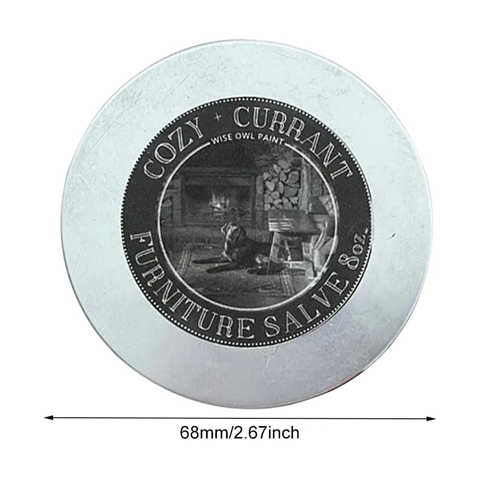 4/8oz Furniture Salve All-Natural Polishing Treatment Leather Conditioner Universal Conditioner for Car Interiors Furniture Qme