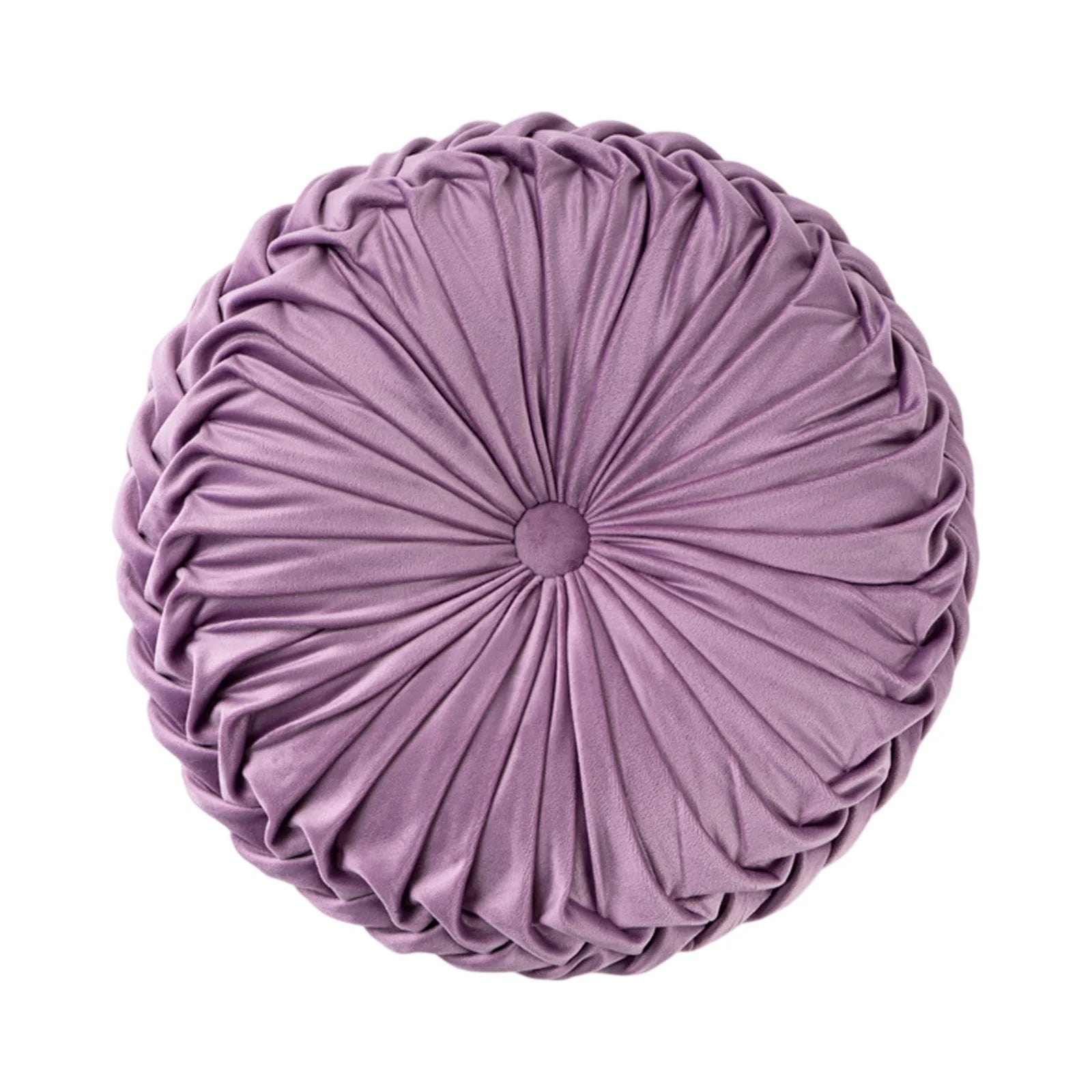 35cm Round Shaped Pillow Solid Color Drifting Window Tatami Cushion Thickened Soft and Comfortable Chair Cushion Home Sofa Decor Qme