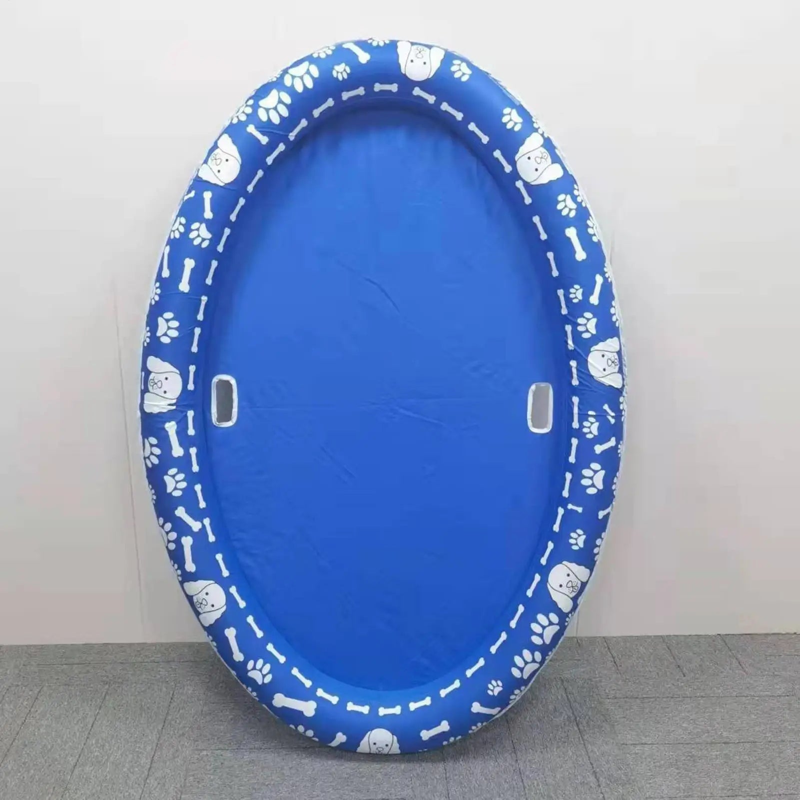 Dog Floats For Pool Scratch-Proof Inflatable Water Raft Dog Raft For Cat Puppy Water Swimming Lake Pond River Beach Summer Qme