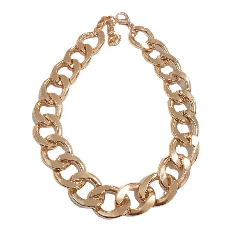 Dog Chain Cuban Collar Walking Metal Chain Collar With Design Secure Buckle Pet Cat Cuban Collar Jewelry Accessories Qme A2