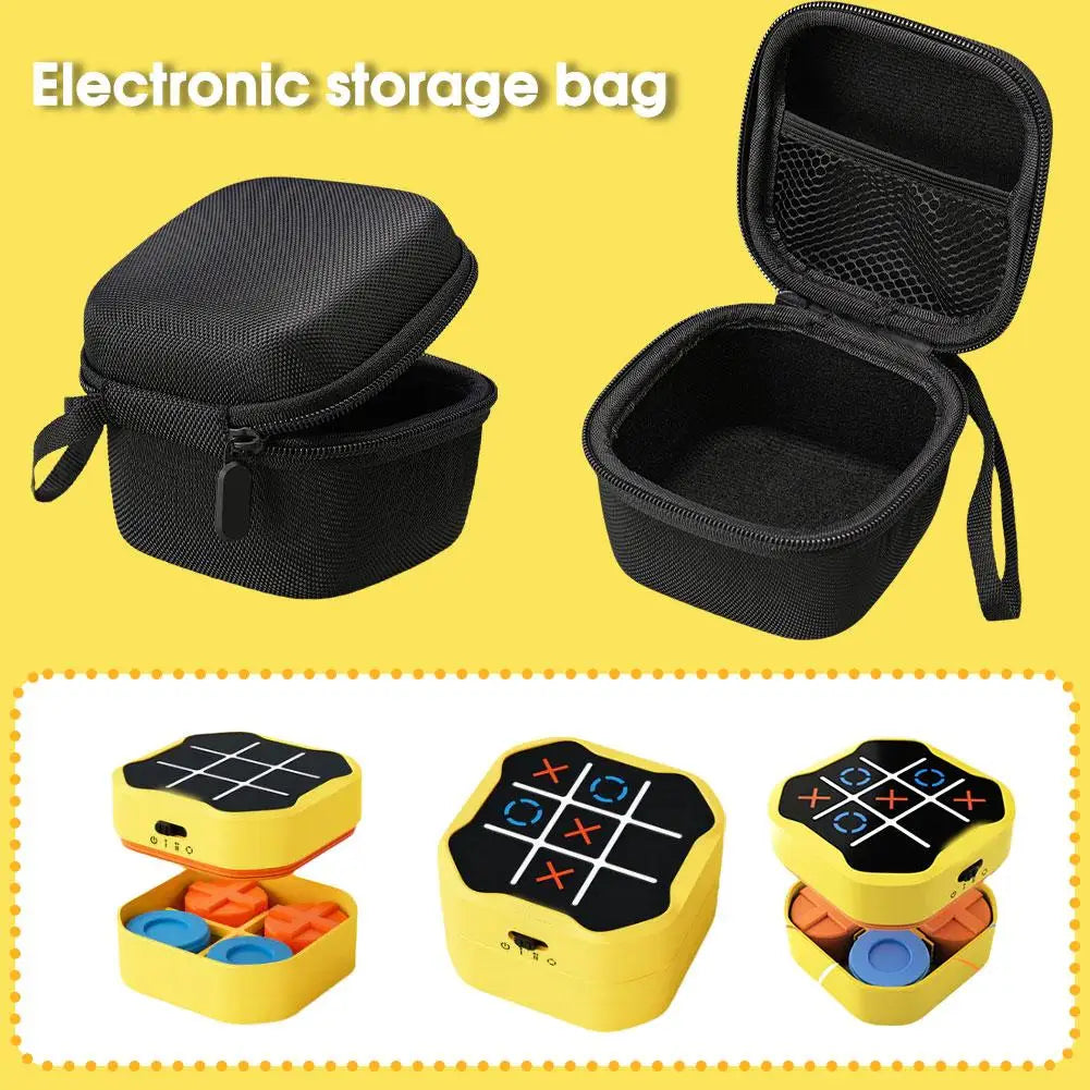 For GiiKER Tic Tac Toe 3-in-1 Handheld Puzzle Game Bag EVA Hard Anti-drop Scratch-proof Dust-proof And Portable Potective Case Qme