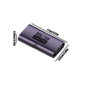 USB C Female to USB C Female Adapter 240w Connector USB C to USB C Adapter for Home Conference Travel Desktop Computer Laptop Qme Dark Purple