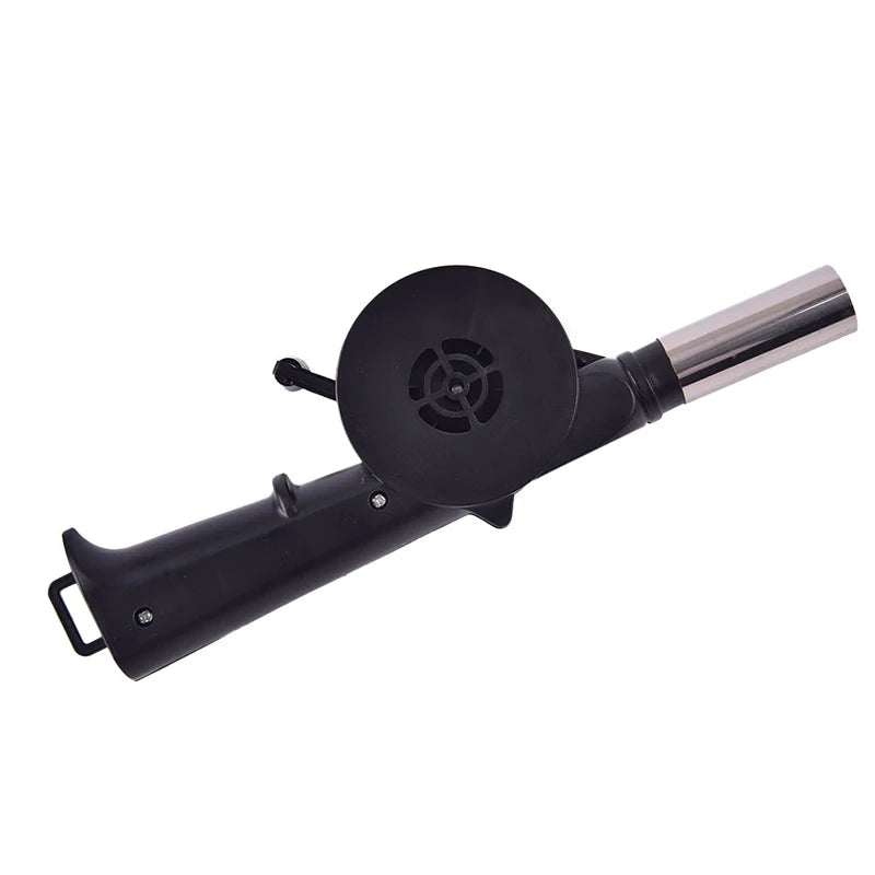 Blower Fire Camping BBQ Air Fan Barbecue Outdoor Cooking Picnic Grill Starter. Qme