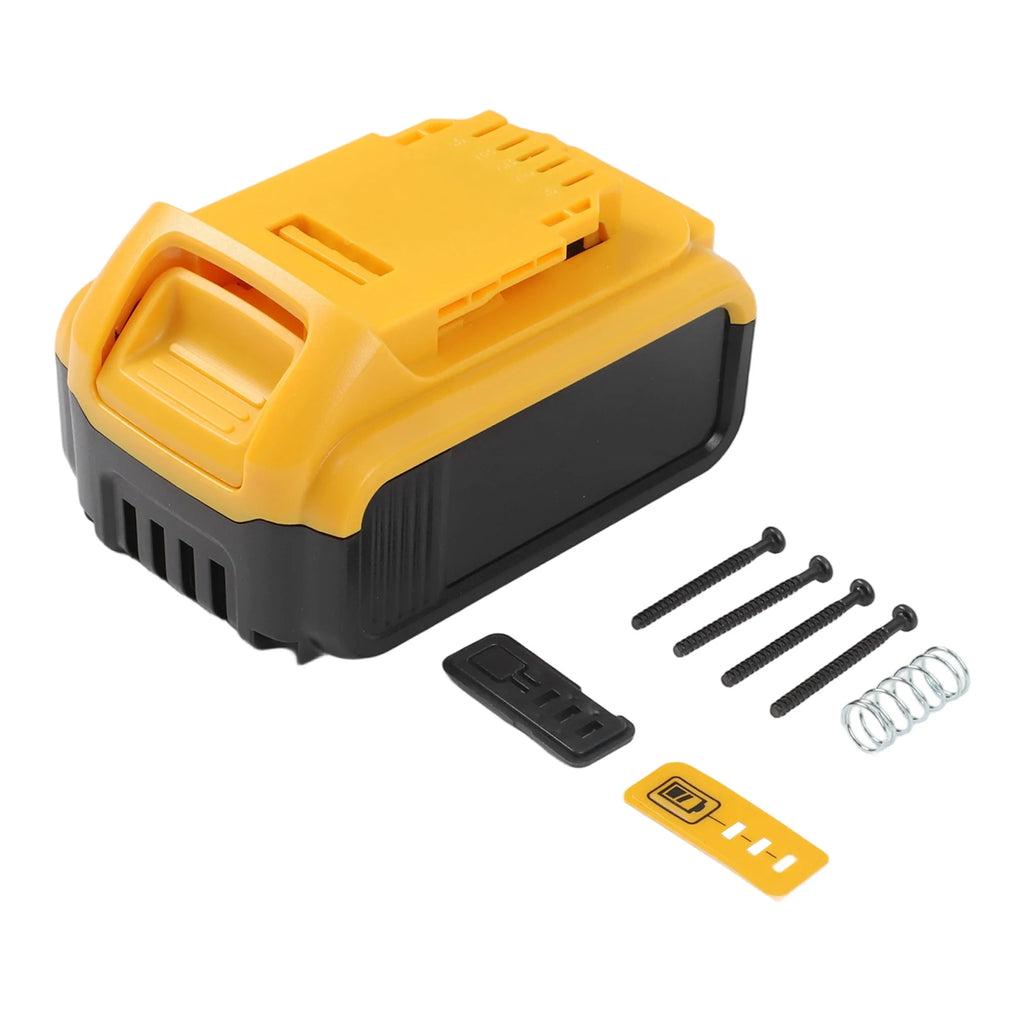 Li-Ion Battery Plastic Case DCB200 Replacement For 18V 20V Batteries Power Tool Battery Shell Housing Case Parts Qme