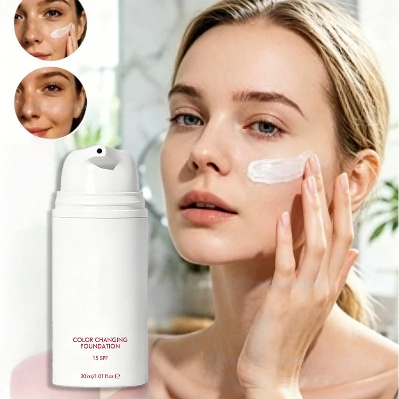 Changing Foundation Make-up Concealer Mild Skin Lasting Even Covering Qme