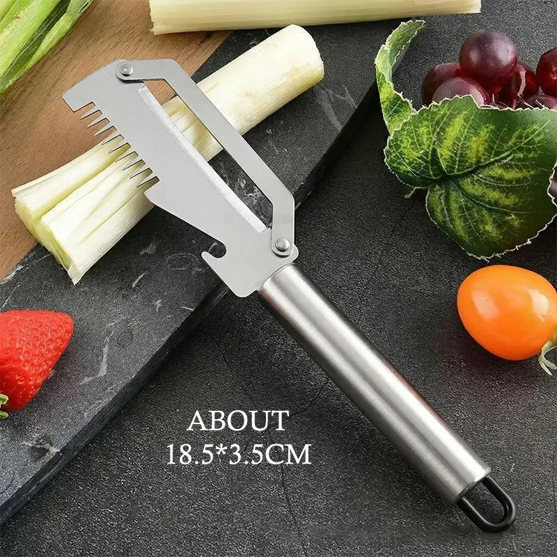 Stainless Steel Multi-functional Peeling Knife Comfortable Handle Qme