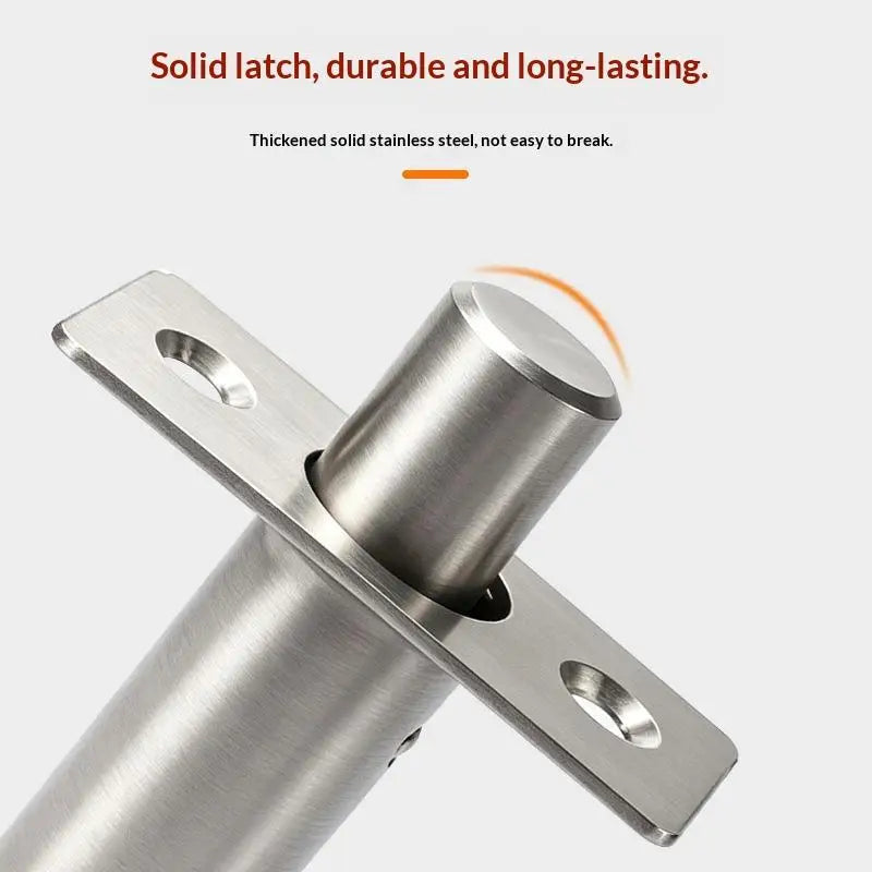 Stainless Steel Anti-theft Concealed Door Lock Safe Key Suitable Home Qme
