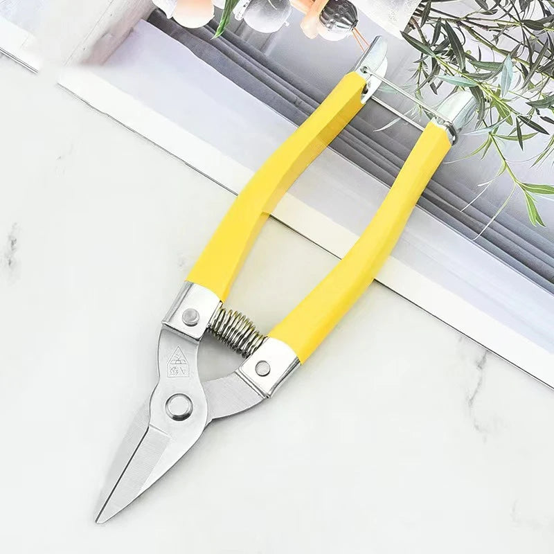 Gardening Scissor Hand Pruner Pruning Shears Trimming Scissors Qme