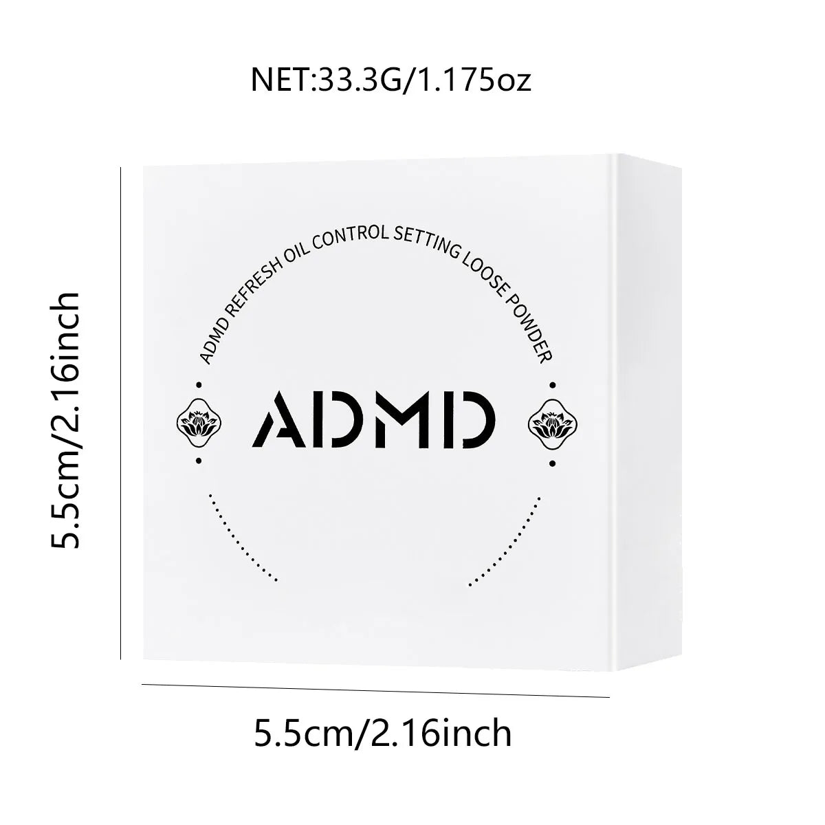 Lightweight Setting Powder Waterproof Sweat Resistant Refreshing Qme