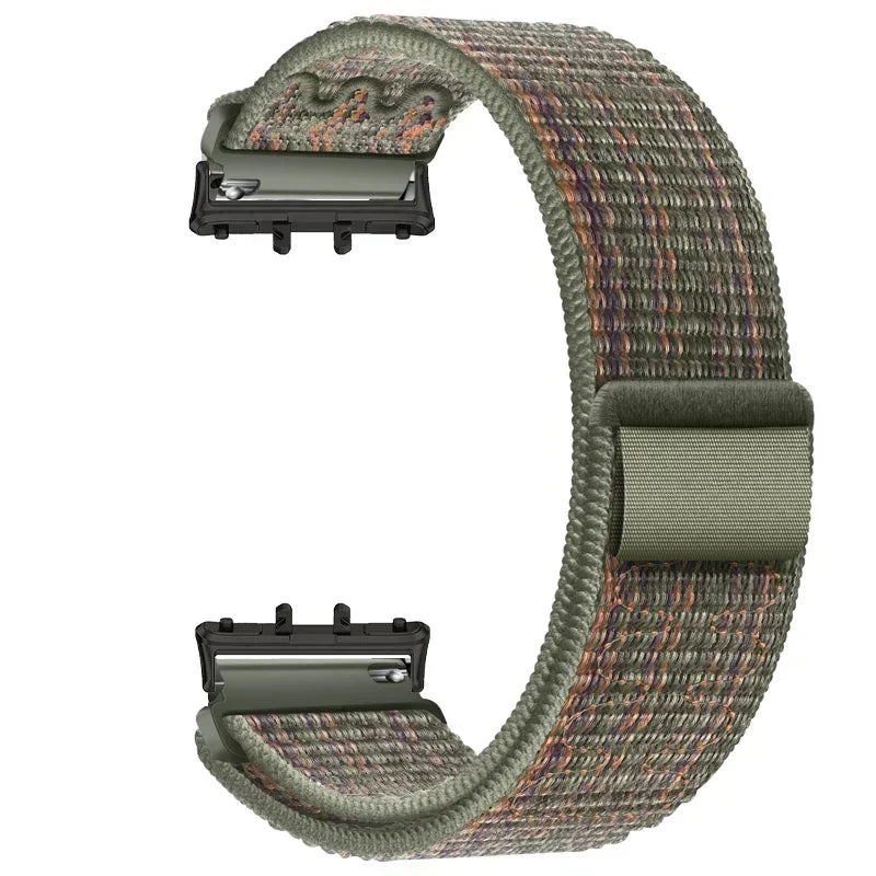 Nylon Loop Strap Samsung Galaxy Fit 3 Adjustable Elastic Bracelet